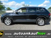 Gebraucht VW Tiguan Allspace Comfortline 200 PS (147 kW) 2021 Deep black (metallic) SUV