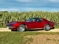 Gebraucht Corvette Stingray 300 PS (220 kW) 1971 Rot Coupé