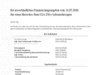 Gebraucht Mercedes CLA250e AMG line 218 PS (160 kW) 2024 Iridiumsilber  lack Coupé