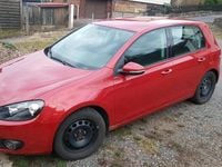 Gebraucht VW Golf VI 110 PS (80 kW) 2010 Rot Kleinwagen