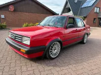 Gebraucht VW Jetta 90 PS (66 kW) 1991 Rot Limousine