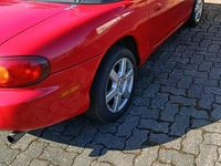 Gebraucht Mazda MX5 110 PS (80 kW) 1999 Rot Cabrio