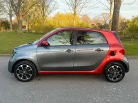 Gebraucht Smart ForFour Basis 71 PS (52 kW) 2016 Grau Kleinwagen