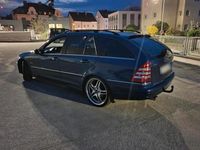 Usata Mercedes C280 AMG 231 CV (169 kW) 2006 Blu Station wagon