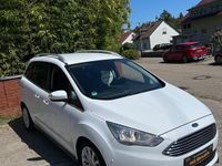 Gebraucht Ford Grand C-Max Titanium 125 PS (91 kW) 2017 Frozen white Van / Kleinbus