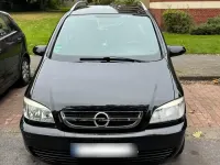 Gebraucht Opel Zafira Enjoy 101 PS (74 kW) 2005 Schwarz Van / Kleinbus