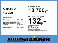 Gebraucht Opel Combo 120 PS (88 kW) 2018 Polarweiss Van / Kleinbus