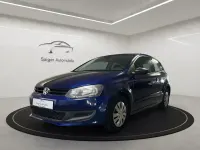 Gebraucht VW Polo Trendline 75 PS (55 kW) 2011 Blau Kleinwagen
