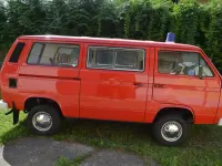 Gebraucht VW T3 95 PS (69 kW) 1986 Rot Van