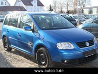 Gebraucht VW Touran Highline 150 PS (110 kW) 2004 Blau Van / Kleinbus