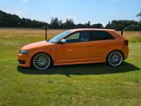 Gebraucht Audi S3 265 PS (194 kW) 2007 Orange Kleinwagen