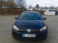 Gebraucht VW Golf VI 75 PS (55 kW) 2009 Schwarz Kleinwagen