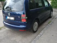 Gebraucht VW Touran United 145 PS (106 kW) 2008 Blau Van / Kleinbus