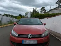 Gebraucht VW Golf Cabriolet 105 PS (77 kW) 2012 Rot Cabrio