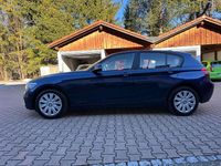 Gebraucht BMW 114 102 PS (75 kW) 2012 Blau Kleinwagen