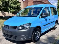 Gebraucht VW Caddy 75 PS (55 kW) 2015 Blau Van / Kleinbus