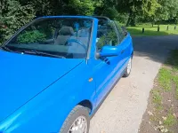 Gebraucht VW Golf Cabriolet Conceptline 101 PS (74 kW) 1998 Blau Cabrio