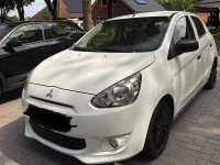 Gebraucht Mitsubishi Space Star 71 PS (52 kW) 2013 Weiß Van / Kleinbus