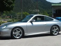 Usata Porsche 911 Carrera 345 CV (253 kW) 2004 Argento Coupé