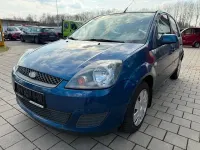 Gebraucht Ford Fiesta Style 69 PS (50 kW) 2007 Blau Kleinwagen