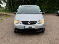 Gebraucht VW Touran 100 PS (73 kW) 2003 Silber Van / Kleinbus
