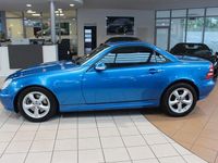 Gebraucht Mercedes SLK320 218 PS (160 kW) 2000 Blau Cabrio