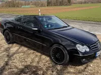 Gebraucht Mercedes CLK200 Avantgarde 163 PS (119 kW) 2006 Schwarz Cabrio