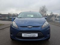 Gebraucht Ford Fiesta Trend 82 PS (60 kW) 2009 Blau Kleinwagen