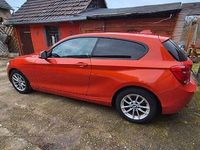 Gebraucht BMW 114 102 PS (75 kW) 2012 Orange Kleinwagen