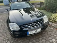 Gebraucht Mercedes SLK230 197 PS (144 kW) 2001 Schwarz Cabrio