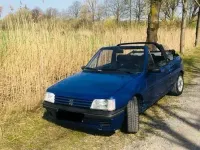 Gebraucht Peugeot 205 60 PS (44 kW) 1993 Blau Cabrio