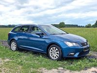 Gebraucht Seat Leon ST Style 125 PS (91 kW) 2014 Blau Kombi