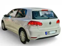 Gebraucht VW Golf VI 80 PS (58 kW) 2009 Weiß Kleinwagen