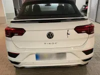 Gebraucht VW T-Roc Cabriolet 150 PS (110 kW) 2021 Weiß Cabrio