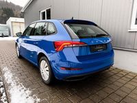Gebraucht Skoda Scala Ambition 116 PS (85 kW) 2020 Blau Kleinwagen