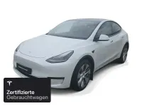 Gebraucht Tesla Model Y Long Range AWD 258 kW (351 PS) 2023 Weiß SUV
