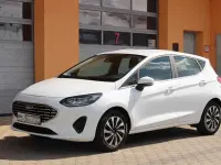 Gebraucht Ford Fiesta Titanium 125 PS (91 kW) 2022 Frostweiß Kleinwagen