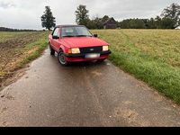 Gebraucht Ford Escort Cabriolet 79 PS (58 kW) 1985 Rot Cabrio