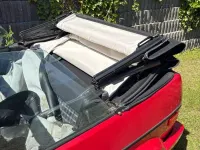 Gebraucht VW Golf III 98 PS (72 kW) 1993 Rot Cabrio