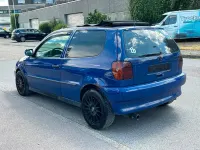 Gebraucht VW Polo 60 PS (44 kW) 1998 Blau Kleinwagen