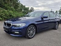Gebraucht BMW 520 Sport Line 190 PS (139 kW) 2019 Mediterranblau metallic Limousine