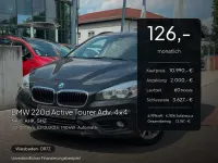 Gebraucht BMW 220 190 PS (139 kW) 2015 Black sapphire metallic Van / Kleinbus
