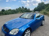 Gebraucht Mercedes SLK320 Edition 218 PS (160 kW) 2000 Violett Cabrio