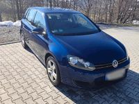 Gebraucht VW Golf VI 122 PS (89 kW) 2009 Blau Kleinwagen