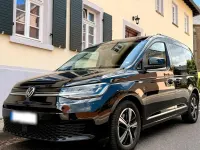 Gebraucht VW Caddy Style 122 PS (89 kW) 2021 Schwarz Van / Kleinbus