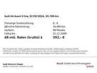 Gebraucht Audi A4 S-line plus 204 PS (150 kW) 2024 Mythosschwarz metallic Kombi