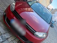 Gebraucht VW Golf VI 105 PS (77 kW) 2011 Rot Kleinwagen