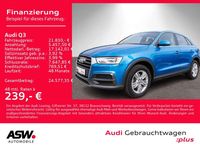 Gebraucht Audi Q3 Design 150 PS (110 kW) 2018 Hainanblau metallic SUV