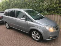 Gebraucht Opel Zafira 126 PS (92 kW) 2006 Silber Van / Kleinbus