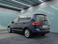 Gebraucht VW Touran Highline 150 PS (110 kW) 2024 Blau Van / Kleinbus